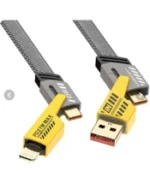 کابل شارژر 4 کاره مدل Flat Wire 4IN1 - تصویر 12