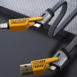 کابل شارژر 4 کاره مدل Flat Wire 4IN1 - تصویر 15
