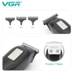 ماشین اصلاح موی سر و صورت شارژی وی جی ار مدل V-918 - تصویر 12