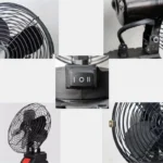 پنکه ۴۸ ولت توری فلزی مدل FAN LITHIUM 3PIN - تصویر 7