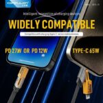 کابل شارژر 4 کاره مدل Flat Wire 4IN1 - تصویر 4
