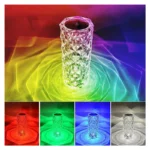 چراغ خواب لمسی با رقص نور مدل Diamond - تصویر 9