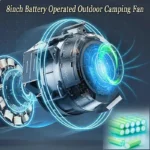 پنکه ۴۸ ولت توری فلزی مدل FAN LITHIUM 3PIN - تصویر 9
