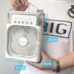 پنکه رومیزی مدل مه پاش AIR COOLER FAN - تصویر 12