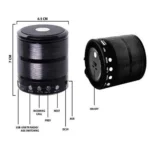 اسپیکر بلوتوثی مدل WS 887 Mini - تصویر 15