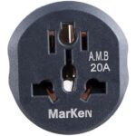 تبدیل 3 به 2 برق مارکن مدل Marken A.M.B 20A - تصویر 4