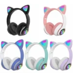 هدست بلوتوثی مدل MZ-023 گربه ای - تصویر 12