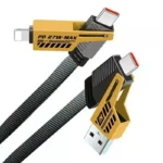 کابل شارژر 4 کاره مدل Flat Wire 4IN1 - تصویر 24