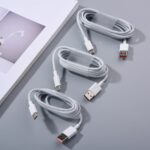 کابل شارژ شیائومی اورجینال 6 آمپر دارای ثانیه شمار پک دار - تصویر 2